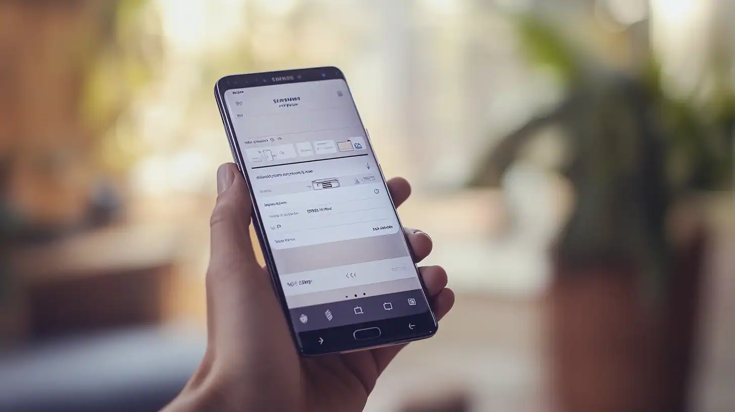 Où trouver le presse-papier sur Samsung