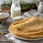 crepes sans oeufs au lait de chevre
