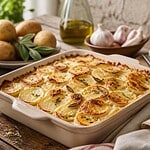 gratin dauphinois a l italienne de luana belmondo
