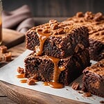 brownies caramel et daim fid