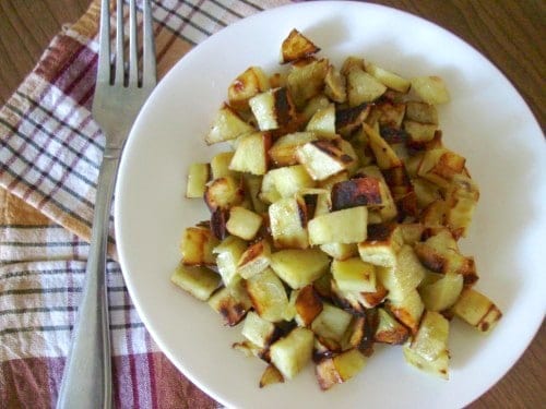 easy pan fried sweet potatoes
