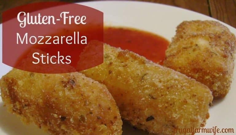 Gluten-Free Mozzarella Sticks
