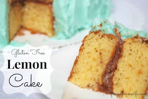 gluten-free lemon cake recipe