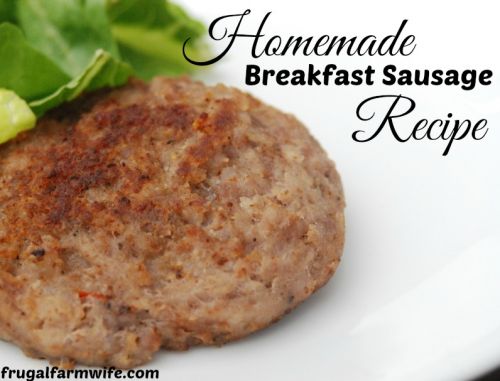 how to make homemade sausage
