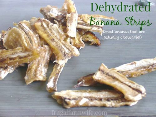 dried bananas