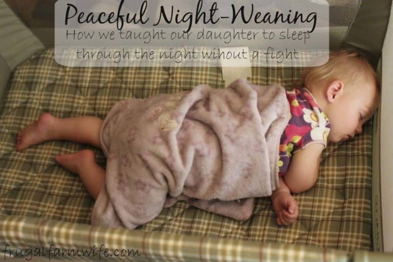 Peaceful Night Weaning