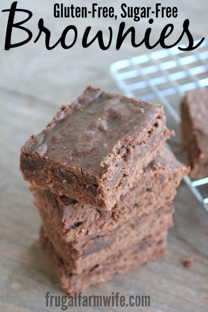 Gluten-Free, Sugar-Free Brownies