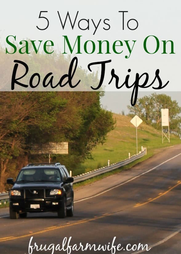 ways to save money on road trips
