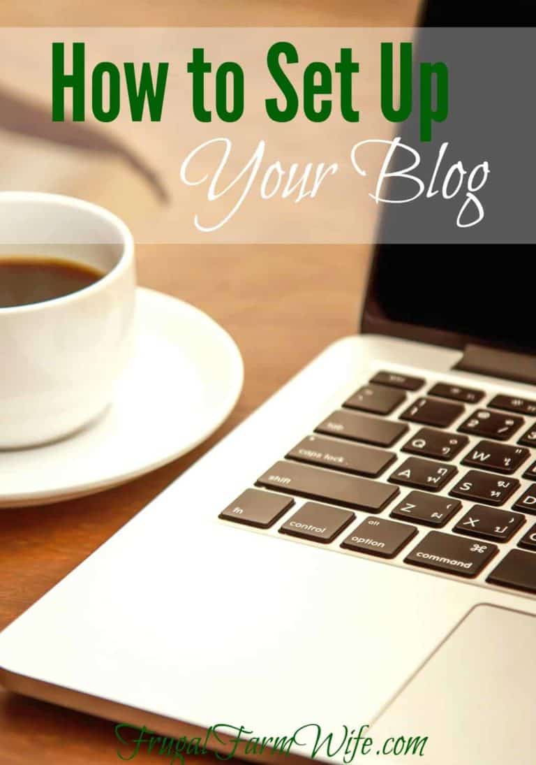 How to set up your wordpress blog - complete with picture tutorials!