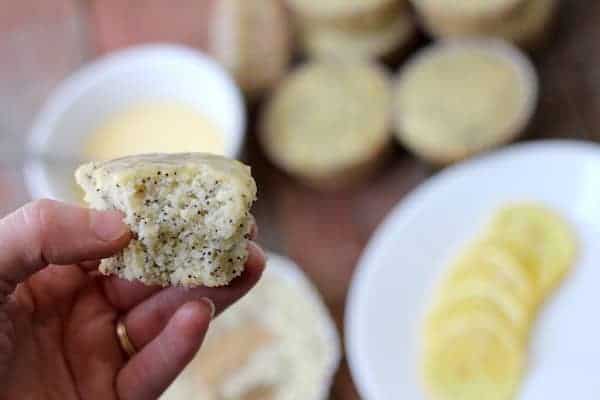 grain-free poppyseed muffins