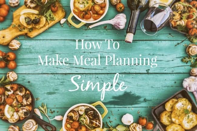 A Look At Our Simple Meal Planning System
