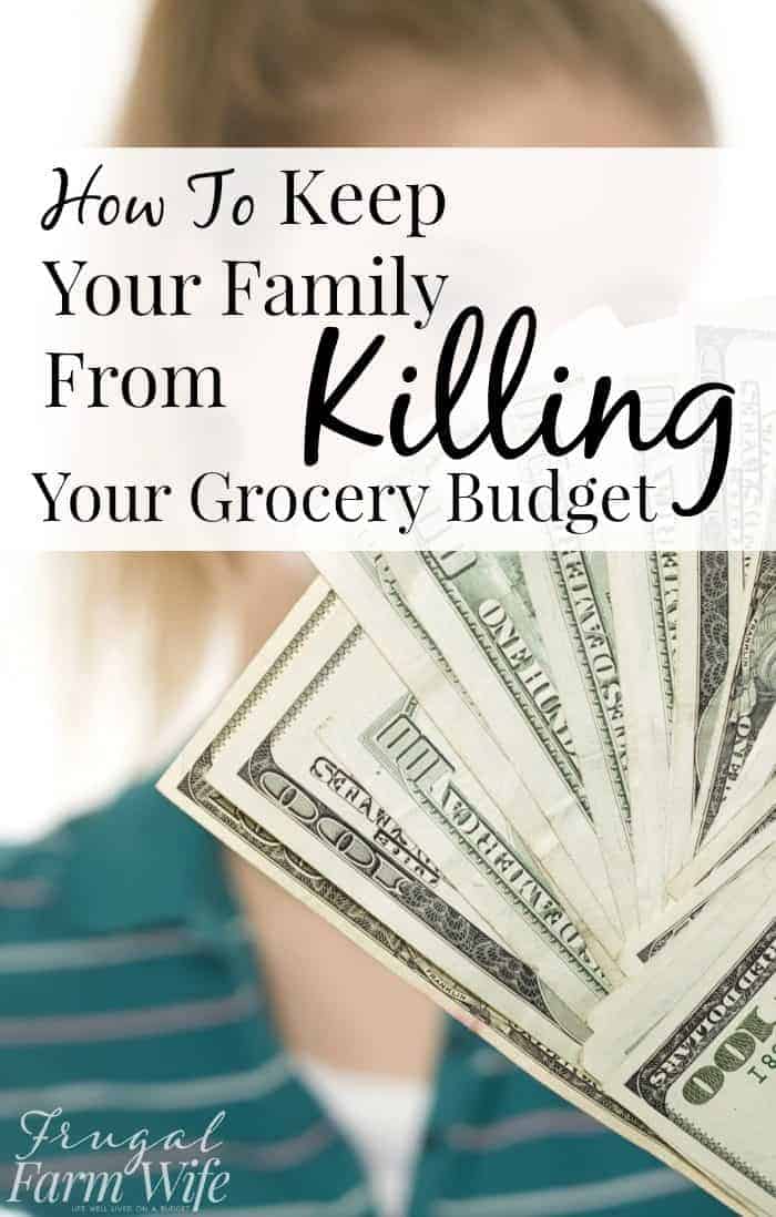how to keep your family from killing your budget