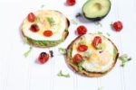 broiled breakfast tostadas