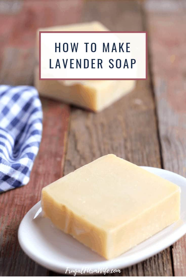 Looking for a simple handmade lavender soap recipe to get your started on your soap making journey? You’re in the right place!