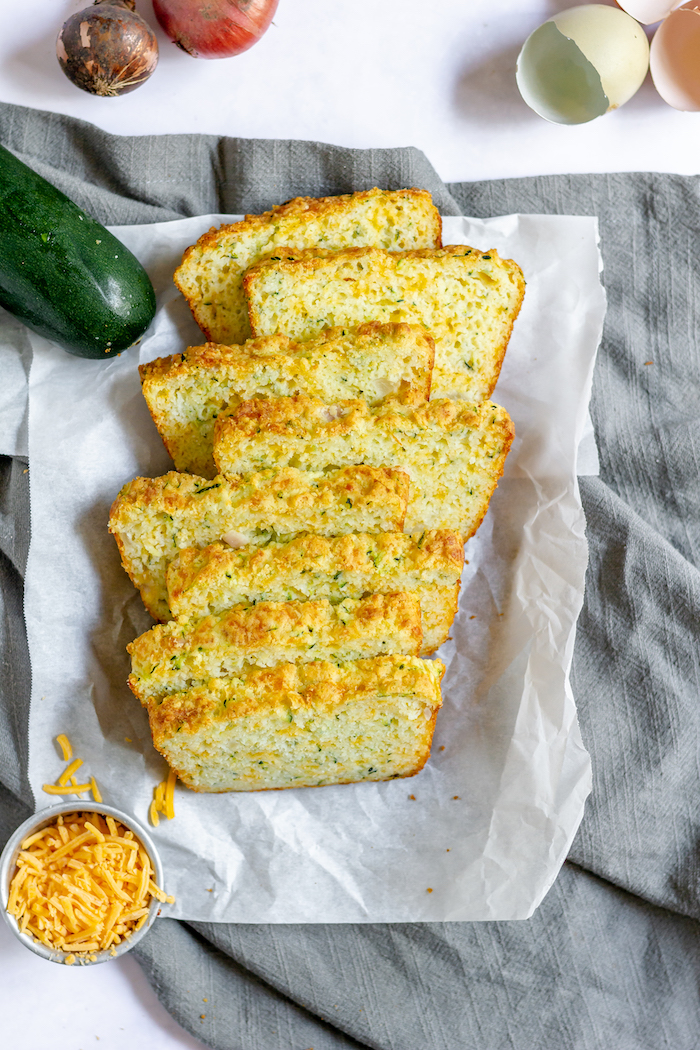 zucchini cheese bread gluten-free