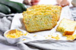 Cheesy Zucchini bread with onions - gluten-free