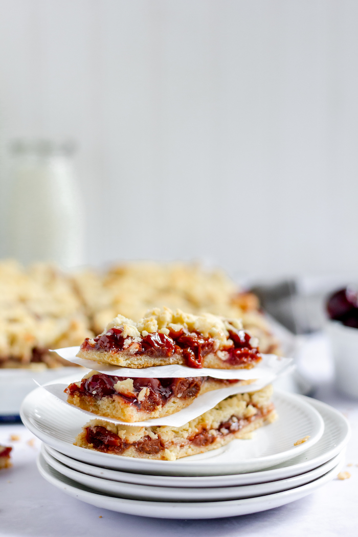 cherry pie bars gluten-free option
