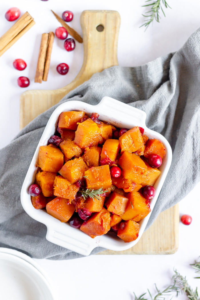 butternut and cranberry bake, but make it instant pot!