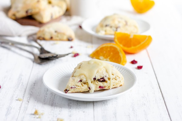 cranberry orange scones