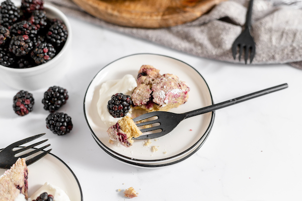 blackberry scones gluten free