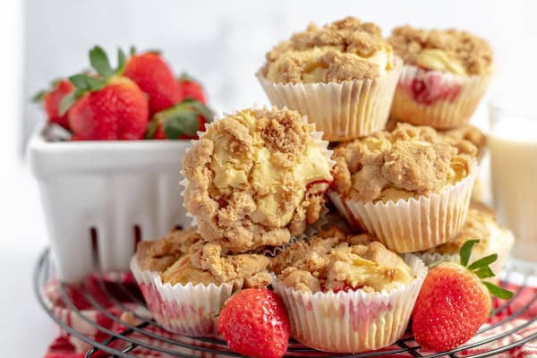 Gluten Free Strawberry Muffins