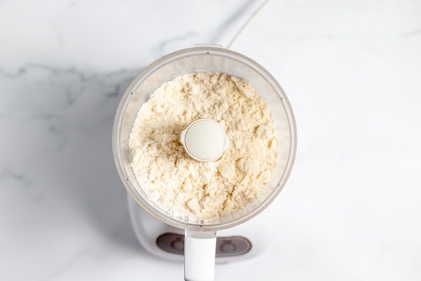 butter cut into flour in the food processor