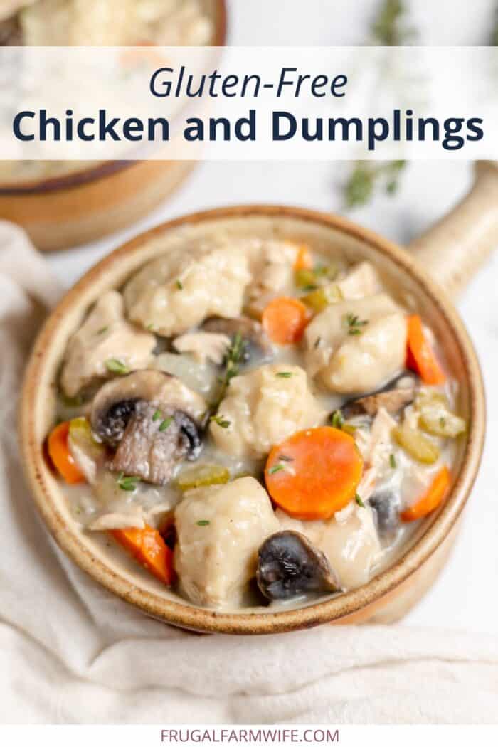 gluten free chicken and dumplings recipe
