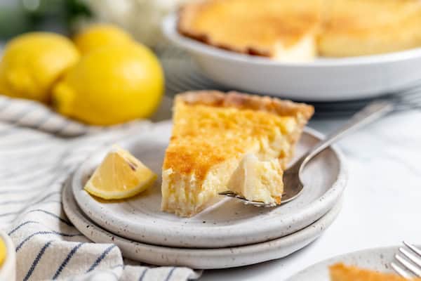 Buttermilk Lemon Pie