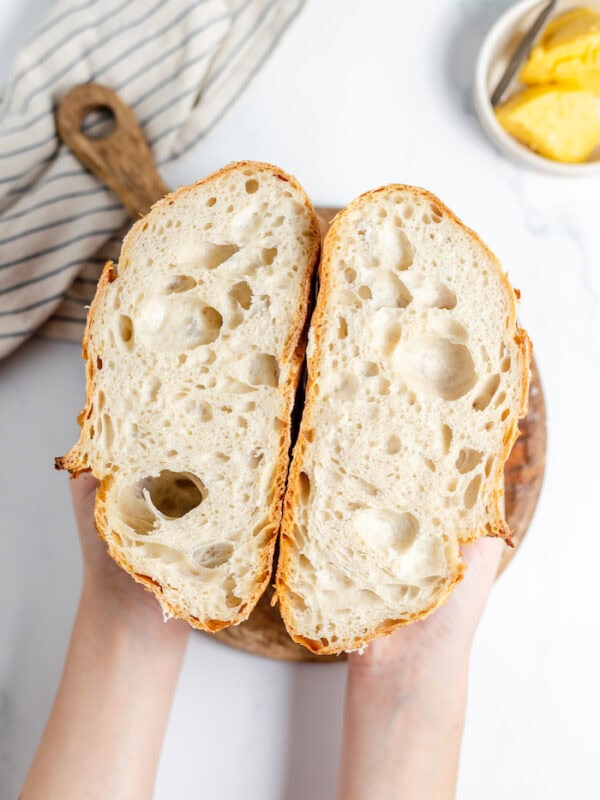 Same Day Sourdough Bread - The Frugal Farm Wife