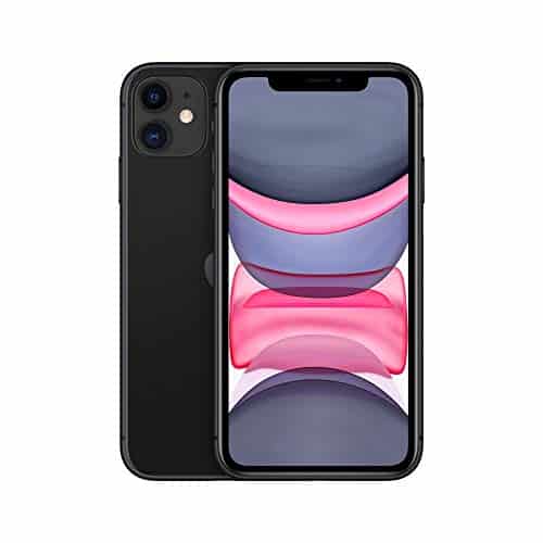 Apple iPhone 11 (64&nbsp;Go) - Noir (Comprend EarPods, Câble Lightning vers USB, Adaptateur Secteur USB)(Comprend EarPods, Câble Lightning vers USB, Adaptateur Secteur USB)