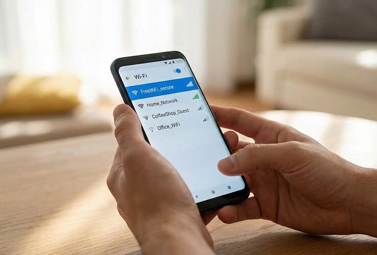 comment se connecter à FreeWifi Secure