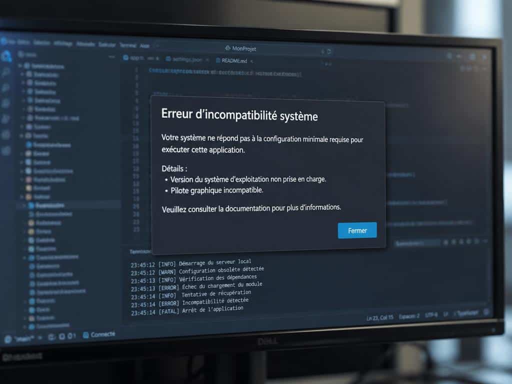 cette application ne peut pas s'executer sur votre pc chrome