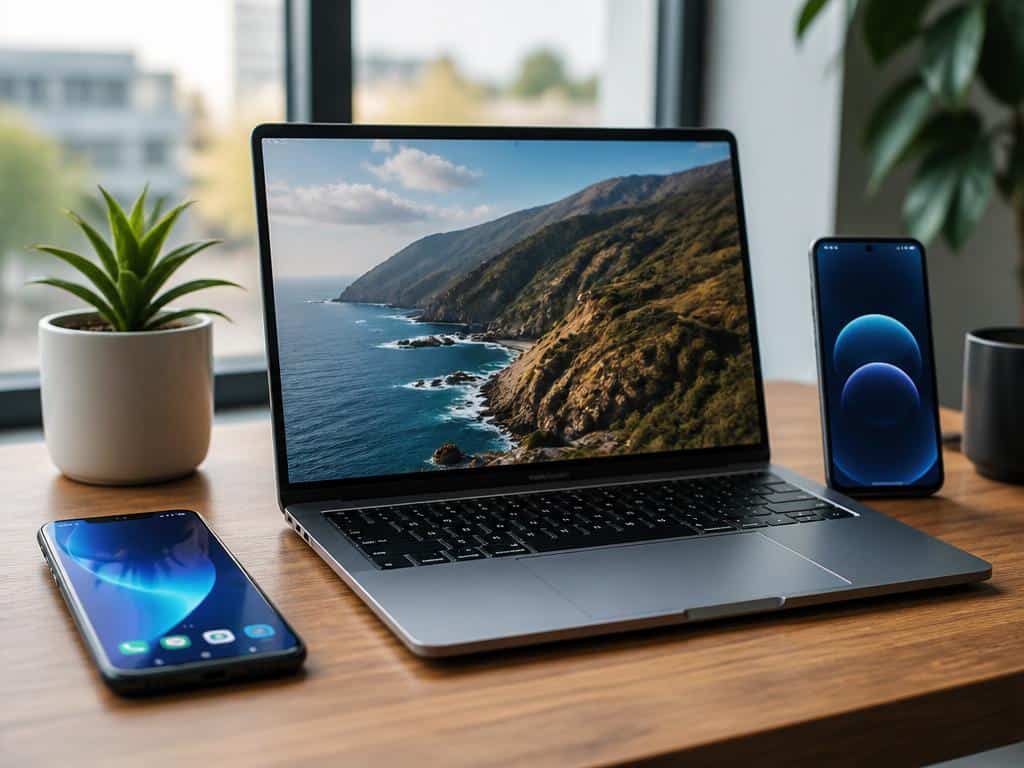 nommer un système d'exploitation d'ordinateur et un de smartphone
