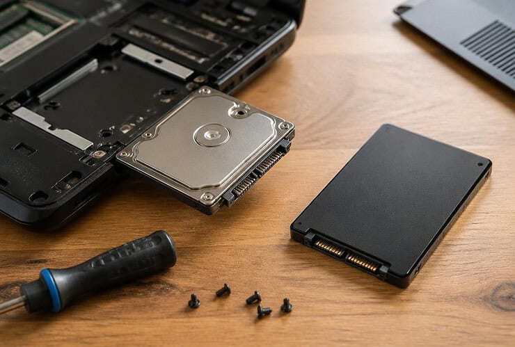 remplacer un disque dur par un ssd