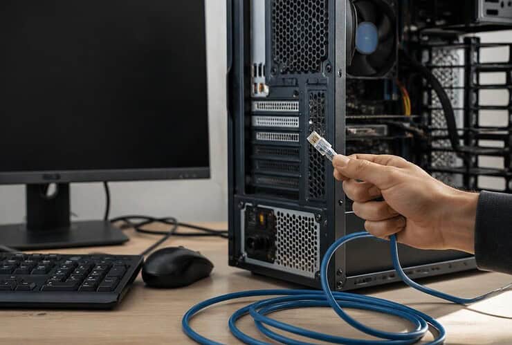 media test failure check cable pxe e61