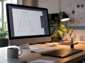 vectoriser texte illustrator