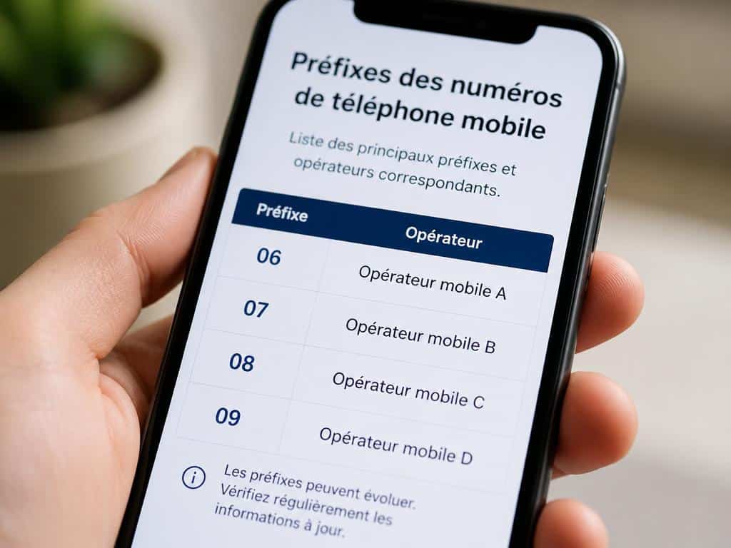 quel operateur 0633