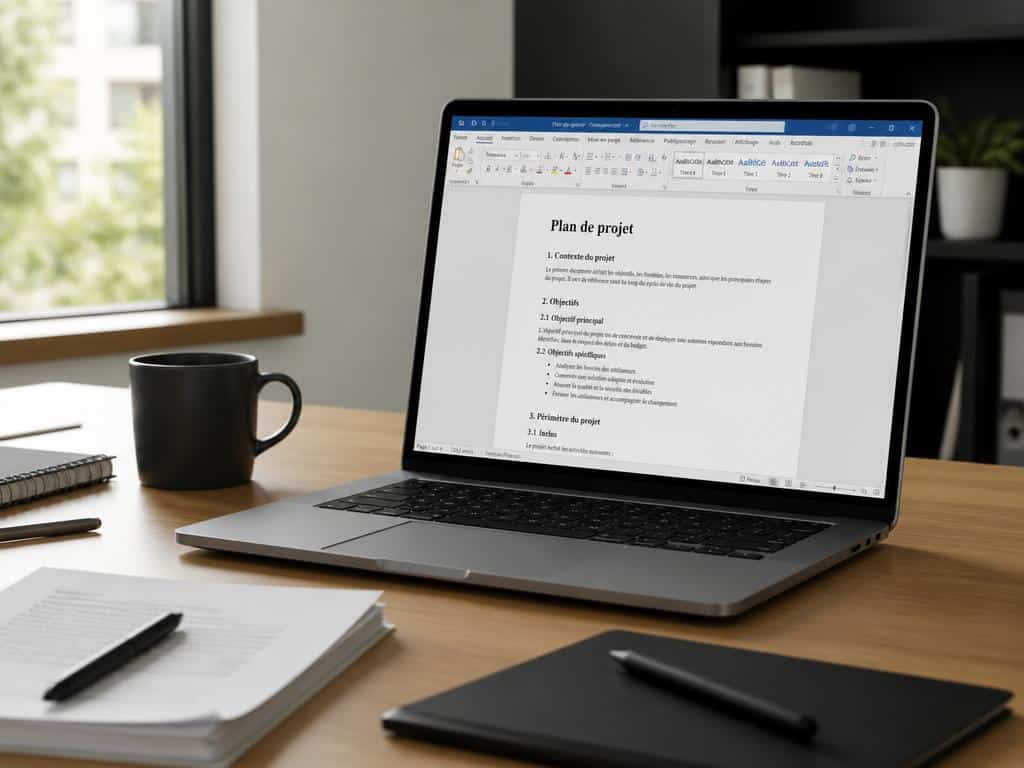 comment faire un exposé sur word
