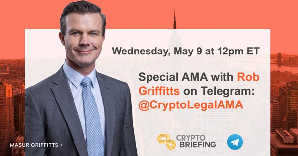 photo of Rob Griffitts for CryptoLegalAMA