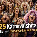 Karnevalshits, die man mitsingen kann, perfekt für die Karnevalszeit und Partys.