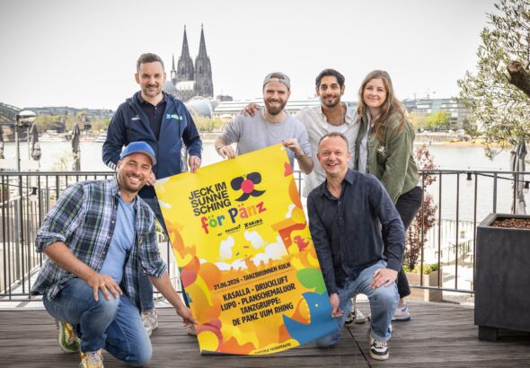 JiS för Pänz v.l. Martin Becker - Björn Lindert - Benni Landmann - Juri Rother - Jochen Gasser - Sally Halbritter ©️ P. Brohl honorarfrei