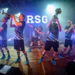 Ein Foto der Brass-Band Rhythmussportgruppe