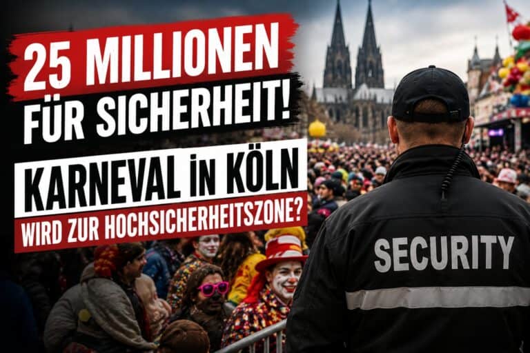 Symbolbild zu den Ausgaben für Sicherheit im Kölner Karneval
