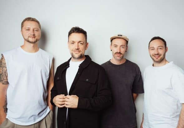 Foto der Mitglieder der Band Fiasko
