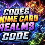 anime card realms code