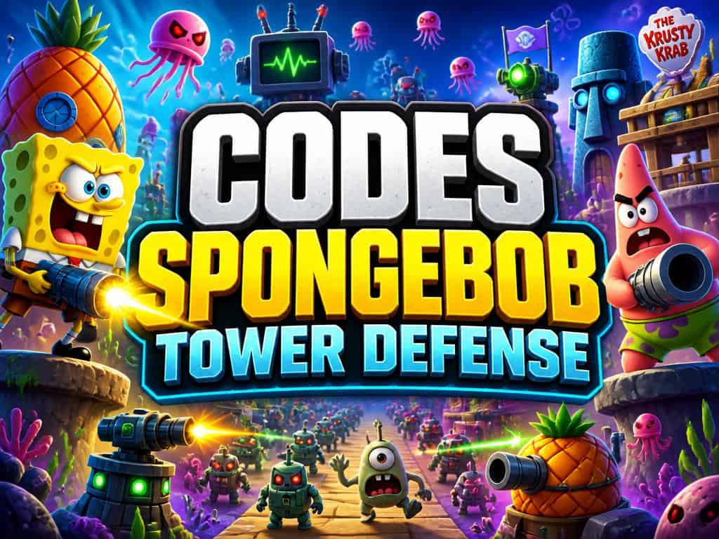Codes Spongebob Tower Defense
