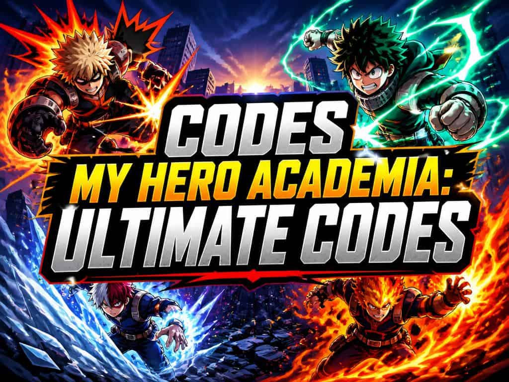 my hero academia: ultimate codes