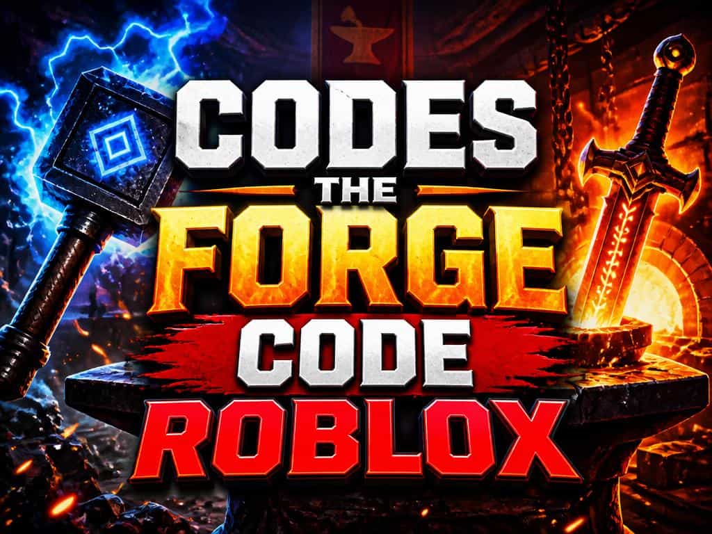 the forge code roblox