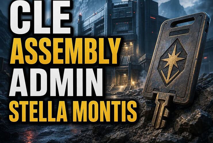 clé de l'administration du site d'assemblage de stella montis
