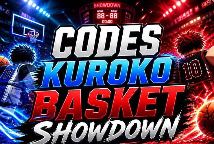 code kuroko basket showdown